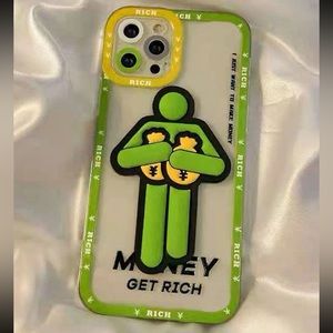Funny Figure Graphic Phone Case With Money Phone Case / Iphone 11 Pro Max